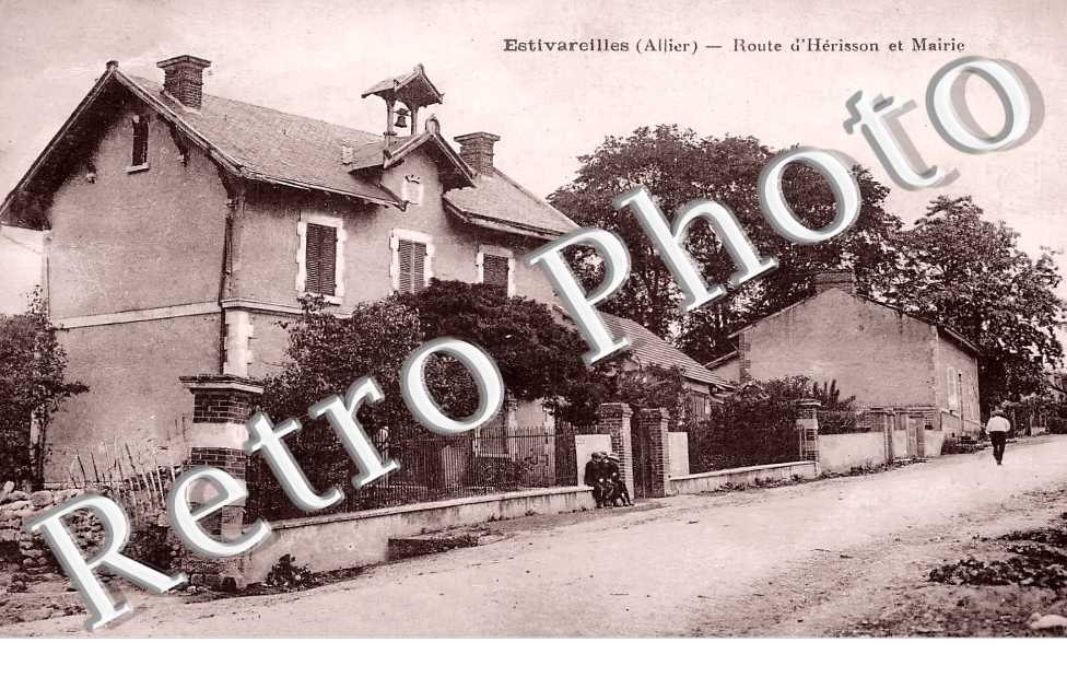 route d'Hérisson et Mairie