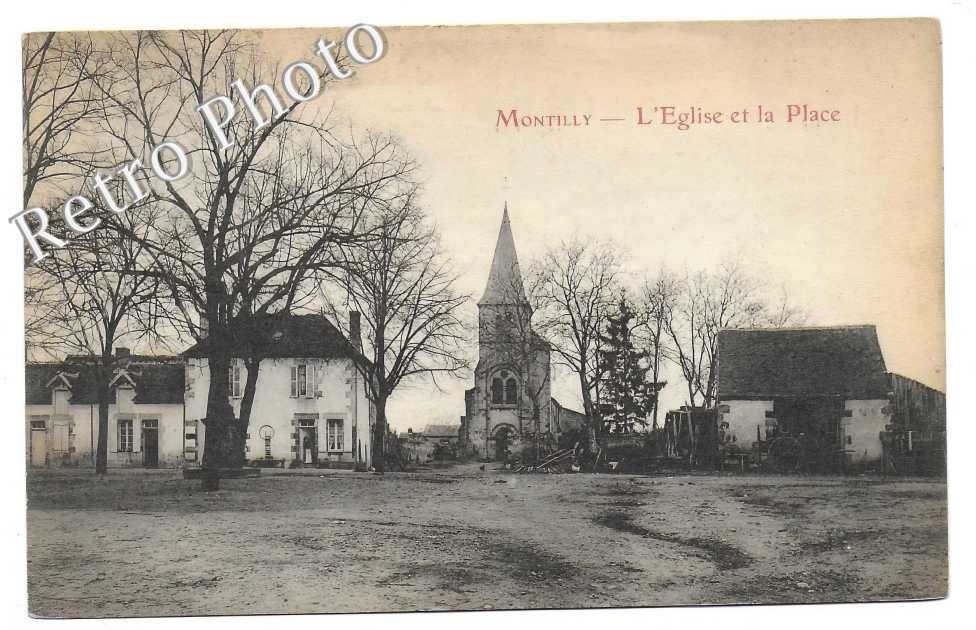 l'église et la place