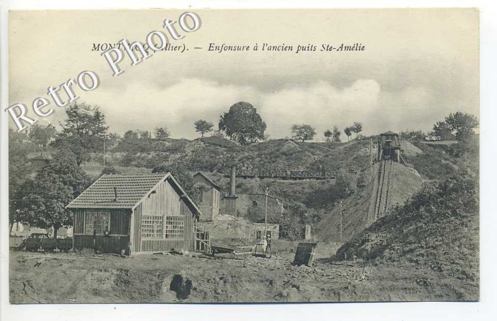 Enfonsure à l'ancien puits Sainte-Amélie