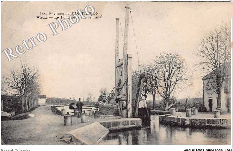 le Pont-Levis sur le canal.