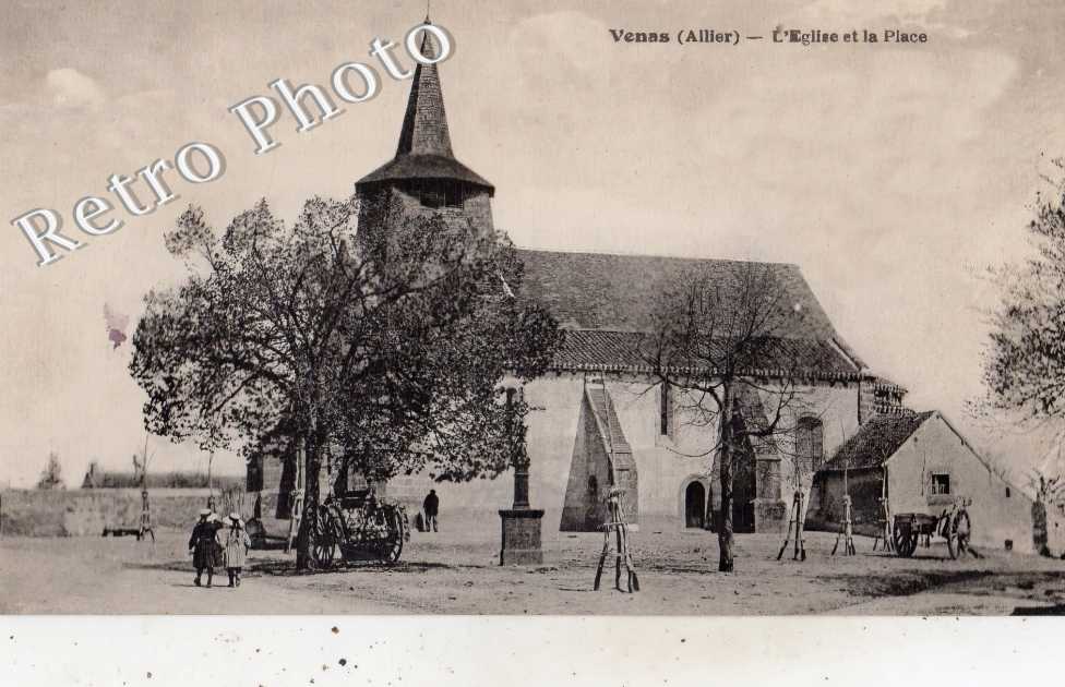 l'église et la place