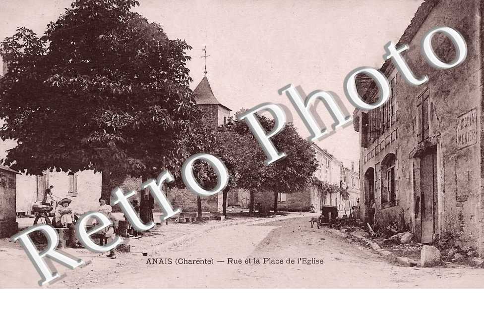 rue et la place de l'église