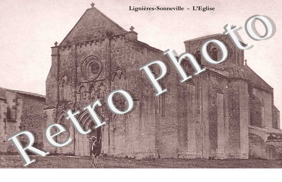 Lignières-Sonneville. L'église