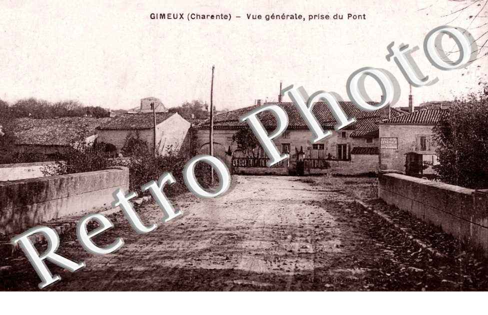 vue générale, prise du pont