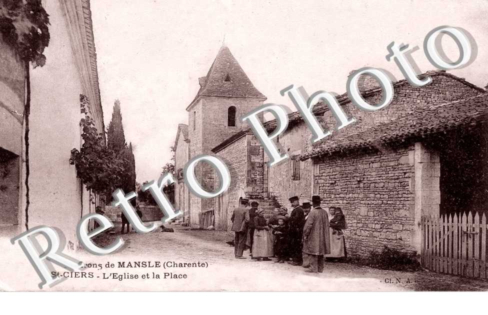 l'église et la place