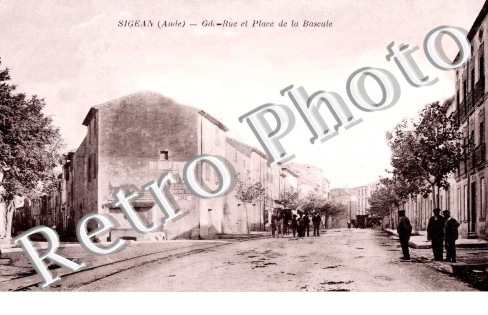 Grande rue et place de la Bascule