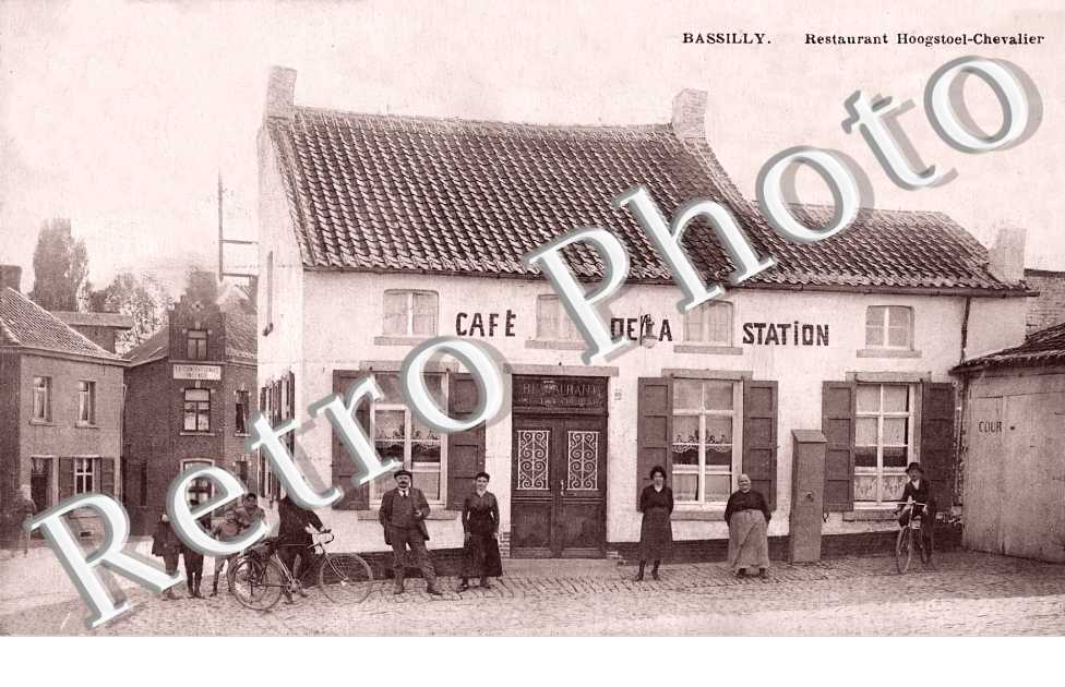 restaurant Hoogstoel-Chevalier. Café de la station