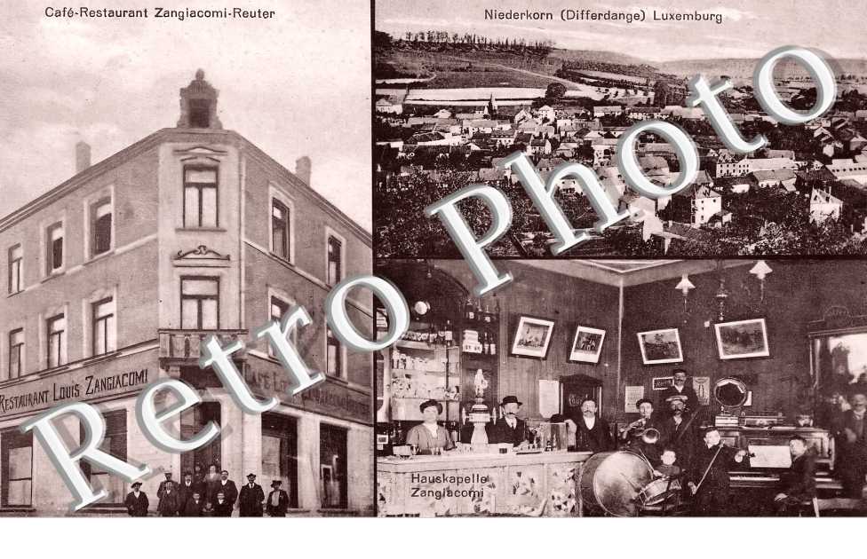 café restaurant Zangiacomi-Reuter. Hauskapelle Zangiacomi