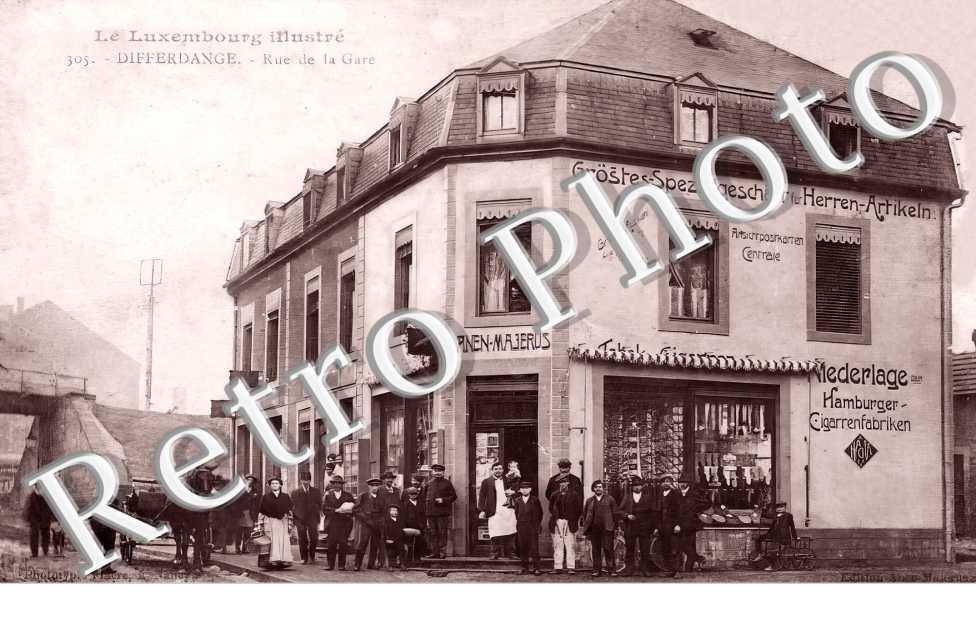 rue de la gare. Magasin Anen-Majerus