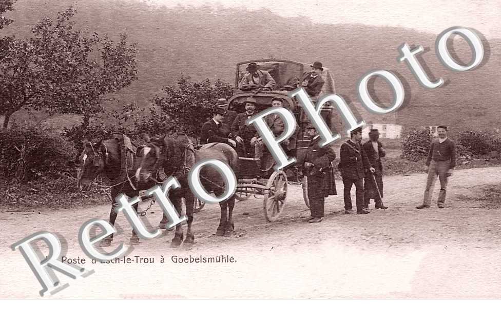 la Poste d'Esch-le-Trou à Goebelsmühle