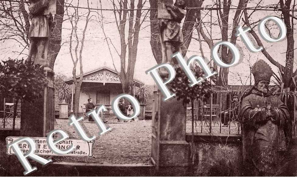 Gartenwirtschaft Ernts Emringer. Trierestrasse