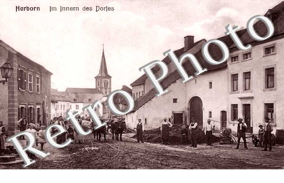 Intérieur du village