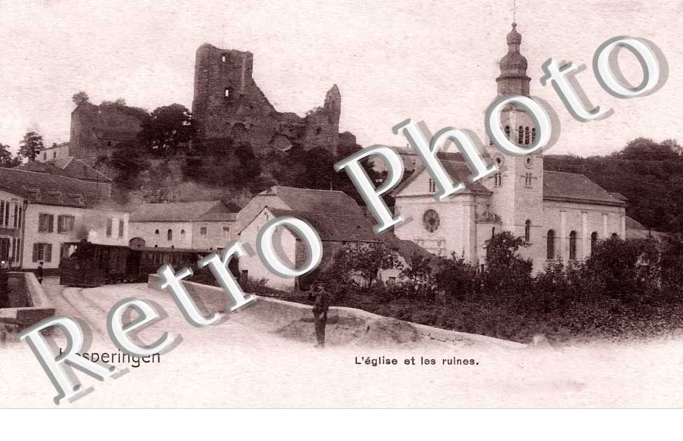l'église et les ruines
