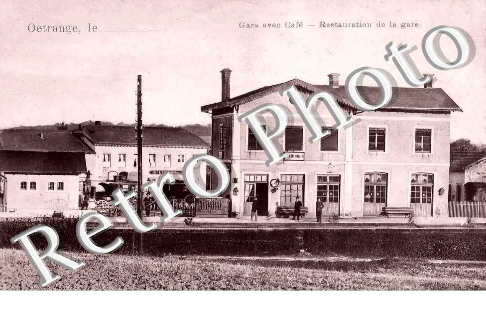 Gare avec Café. Rstauration de la gare
