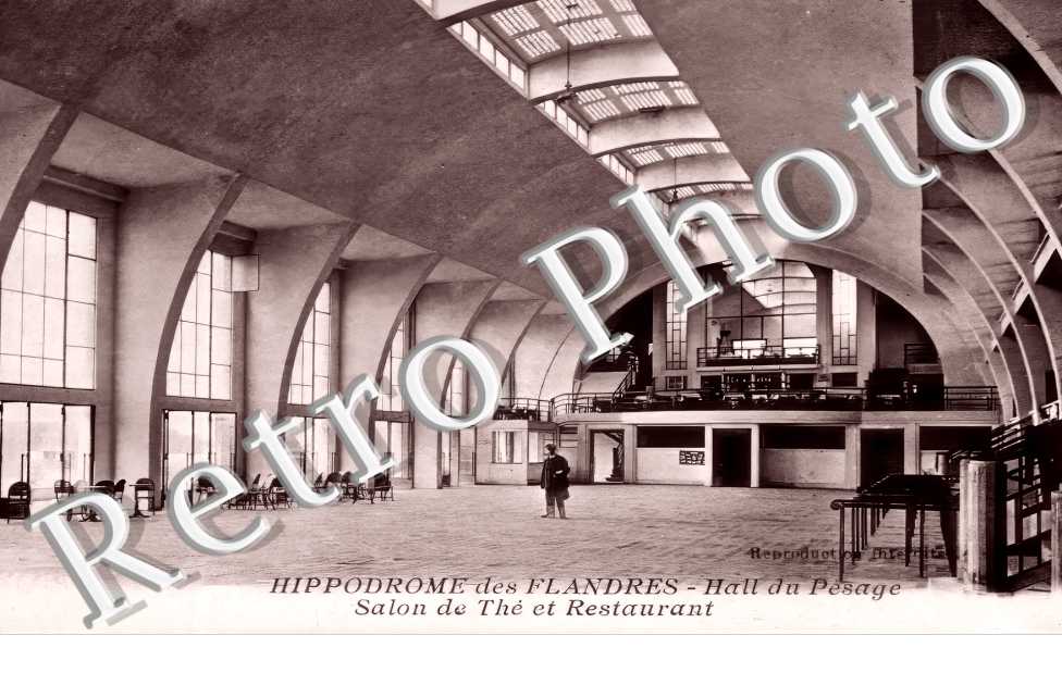 Hippodrome des Flandres. Hall du Pesage. Salon de Thé et Restaurant