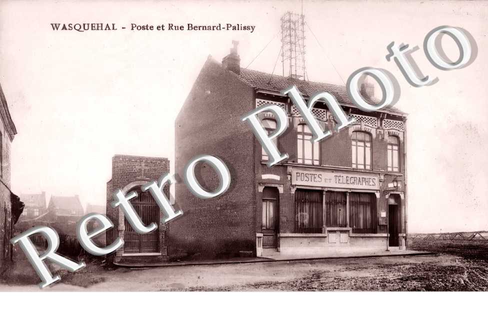 Poste et rue Bernard-Palissy