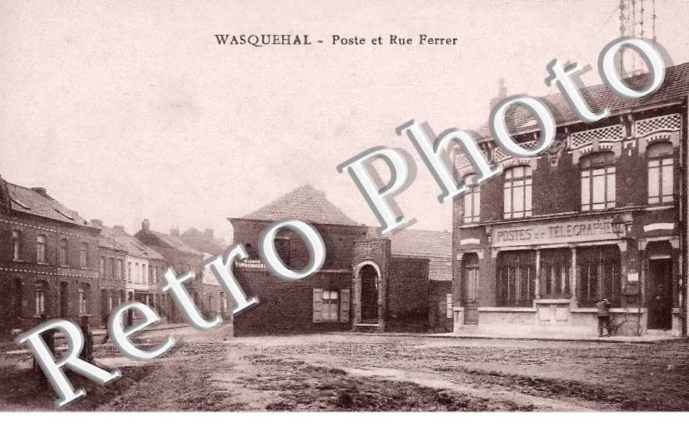 Poste et rue Ferrer