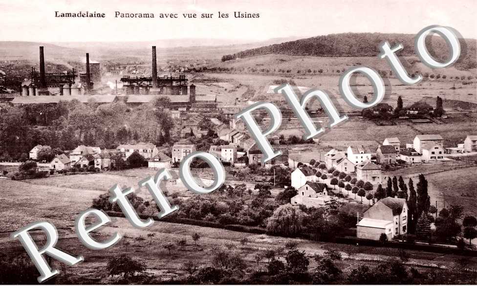 panorama avec vue sur les usines