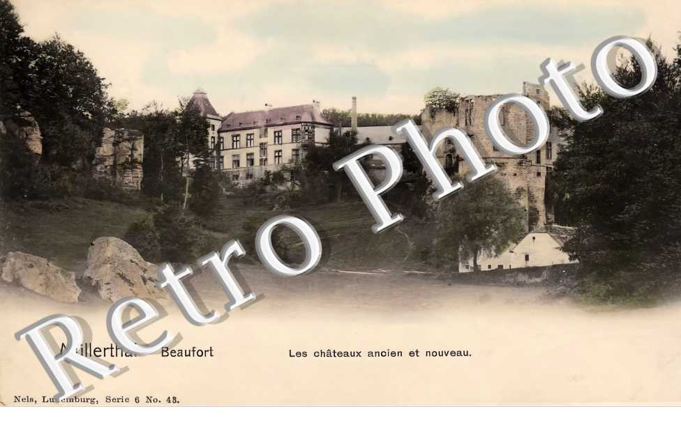 Beaufort. Les chateaux ancien et nouveau
