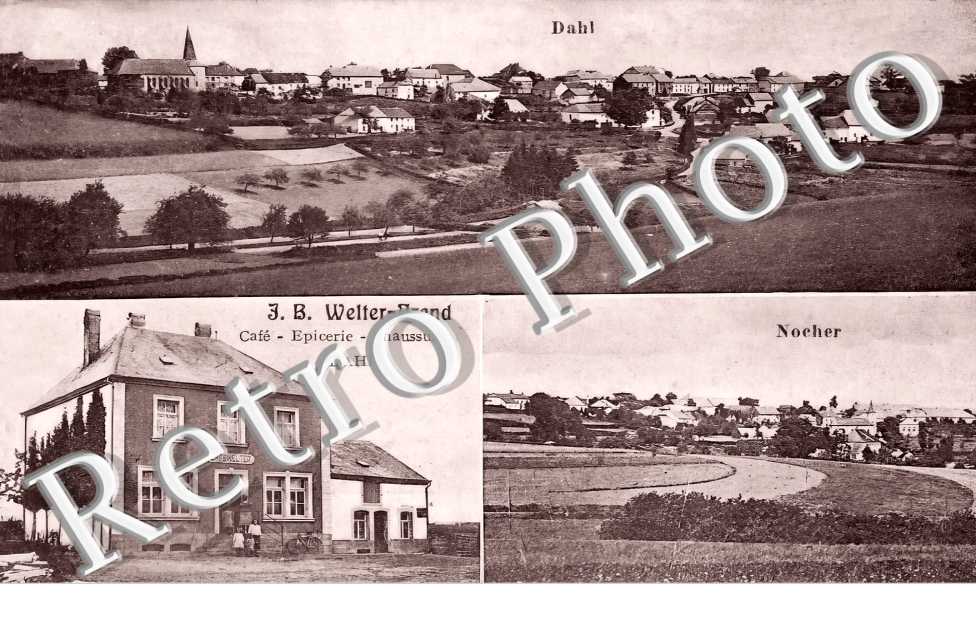 Dahl. J. B. Welter-Arend Café Epicerie Chaussures.