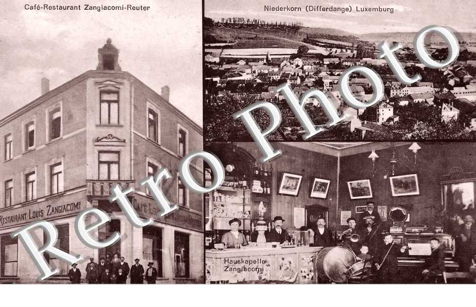 café-restaurant Zangiacomi-Reuter. Hauskapelle