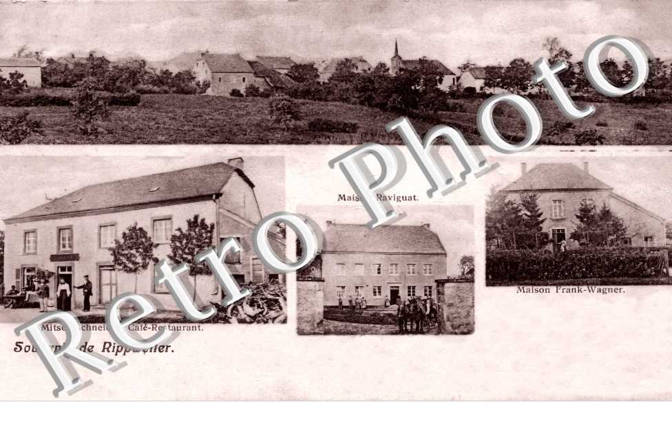 Mitsch-Schneider, café-restaurant. Maison Raviguat. Maison Frank-Wagner
