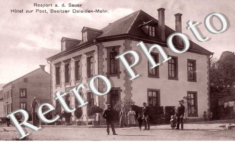 Hôtel zur Post, Besitzer Daleiden-Mohr