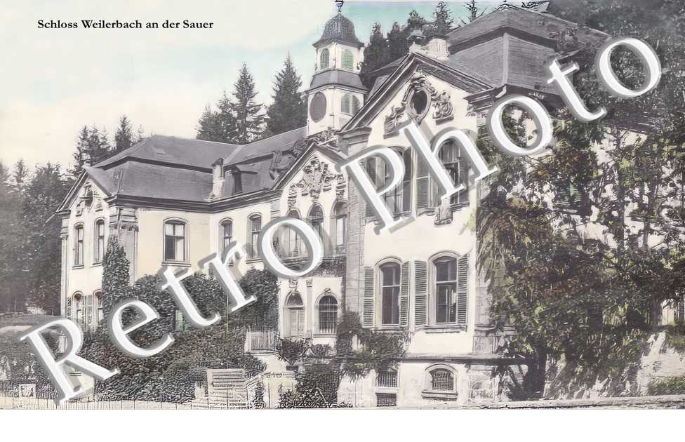 Schloss Weilerbach and der Sauer