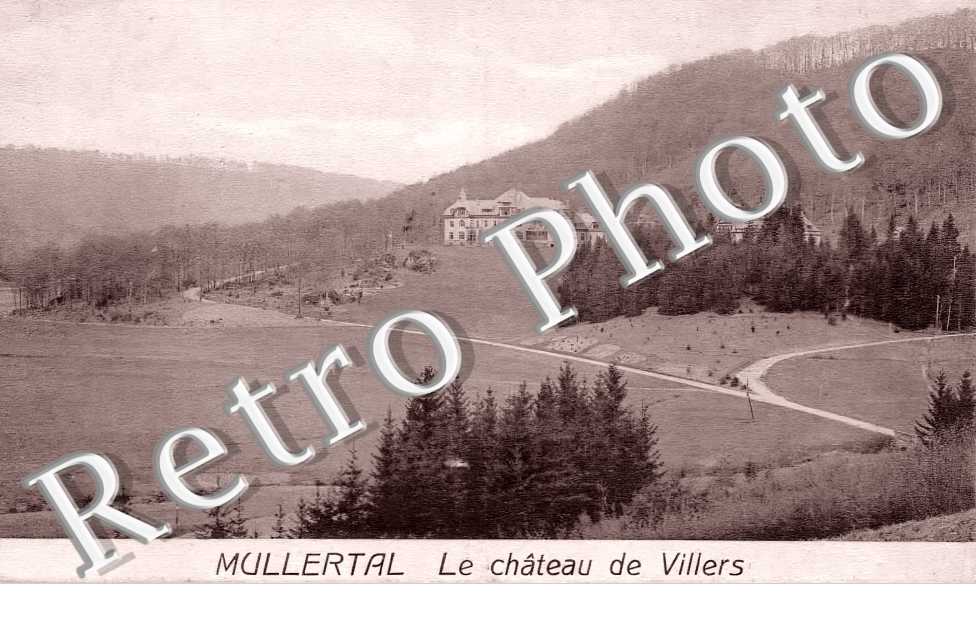 Mullertal. le chateau de Villers