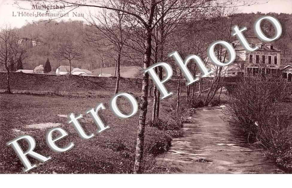 Mullerthal. L'hôtel-restaurant Nau