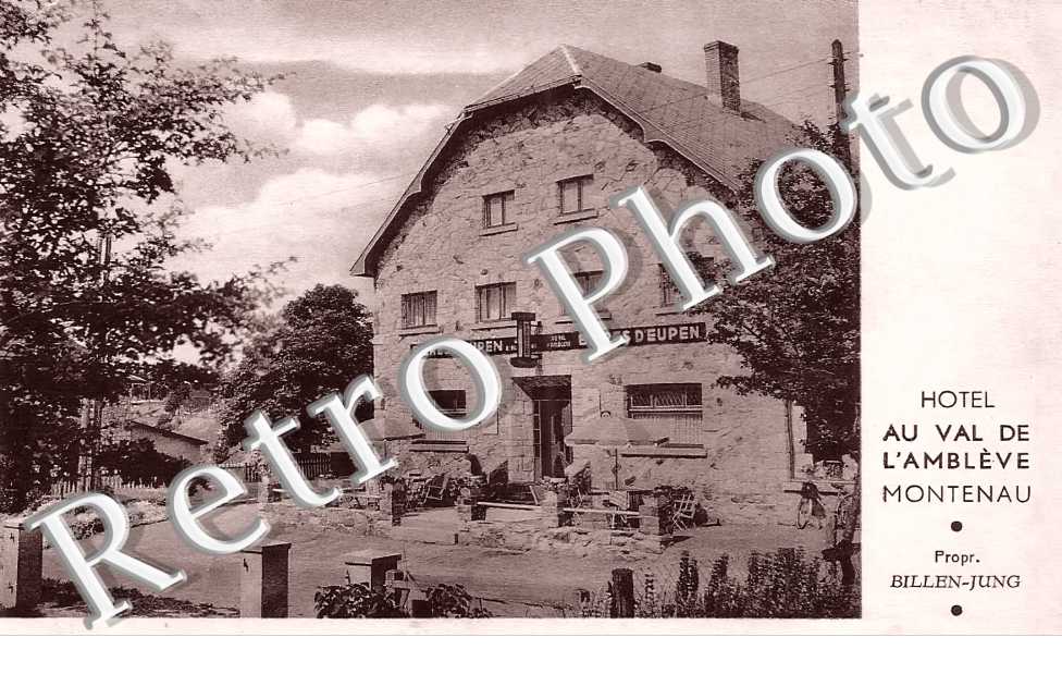 Hotel Au Val de l'Amblève. Montenau. Propr. Billen-Jung