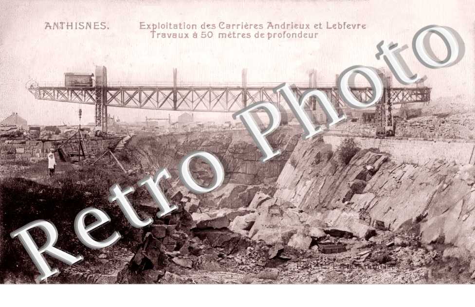 exploitation des carrières Andrieux et Lebfevre