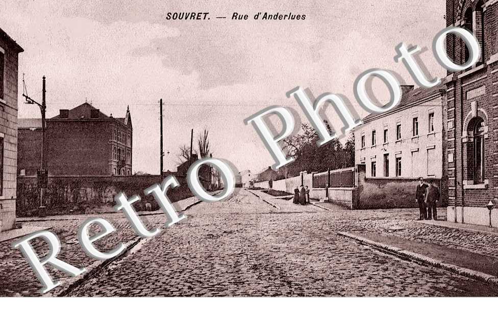 Souvret. rue d'Anderlues