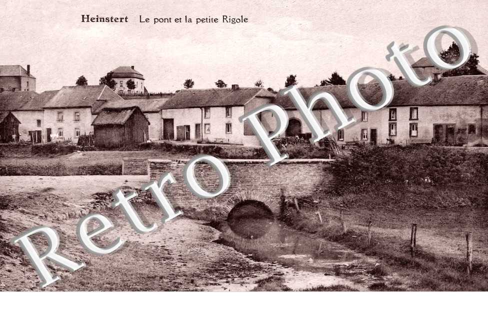 Heinstert. Le pont et la petite rigole