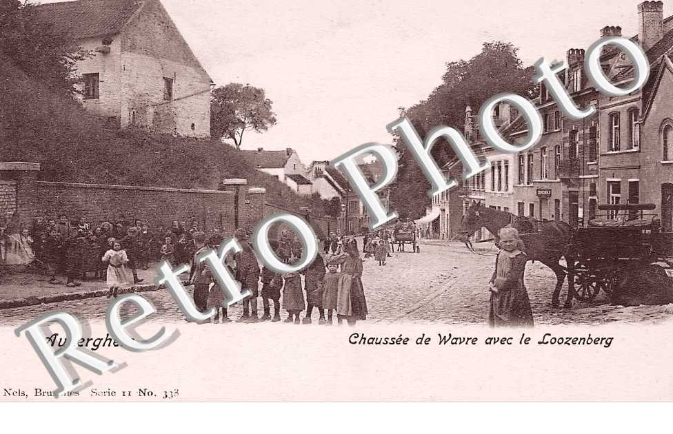 chaussée de Wavre avec le Loozenberg