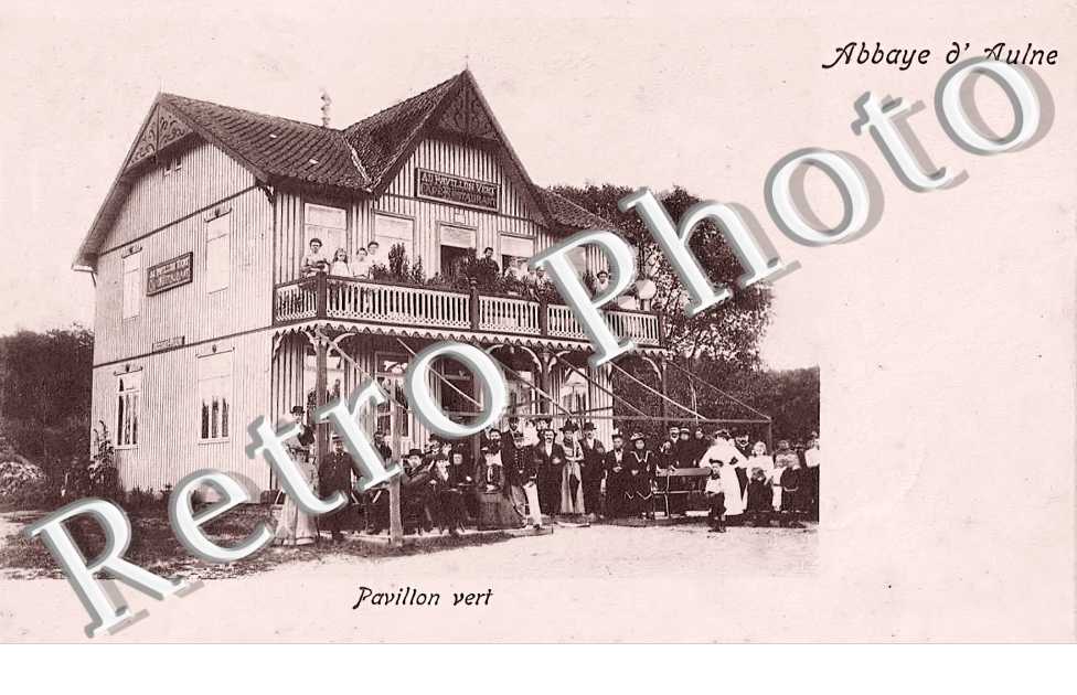Abbaye d'Aulne. Pavillon vert