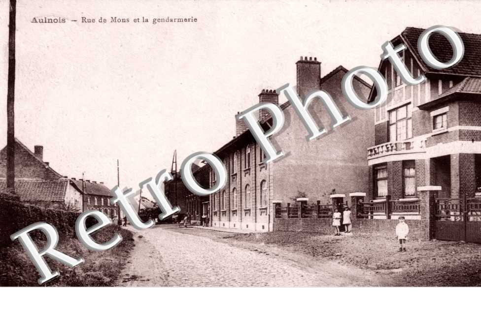 rue de Mons et la gendarmerie