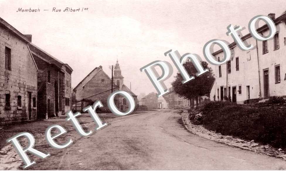 Membach. Rue Albert 1er