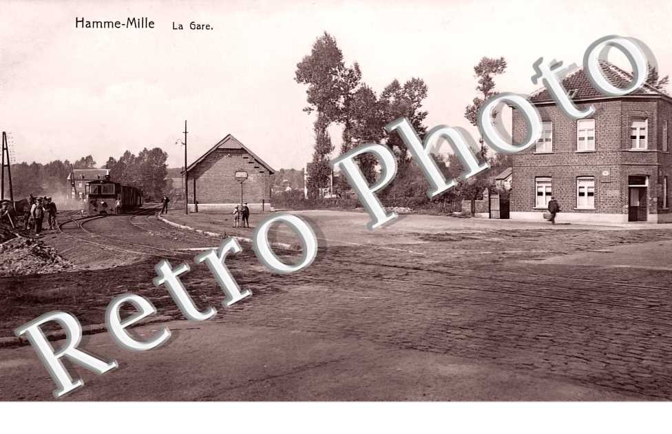 Hamme-Mille  La gare