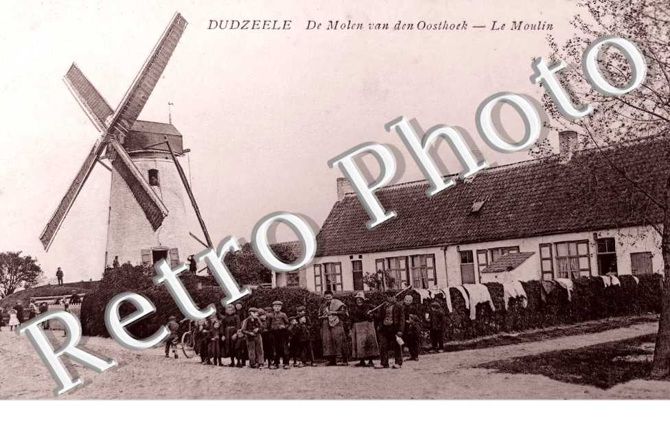 Dudzeele. De Molen van den Oosthoek. Le moulin