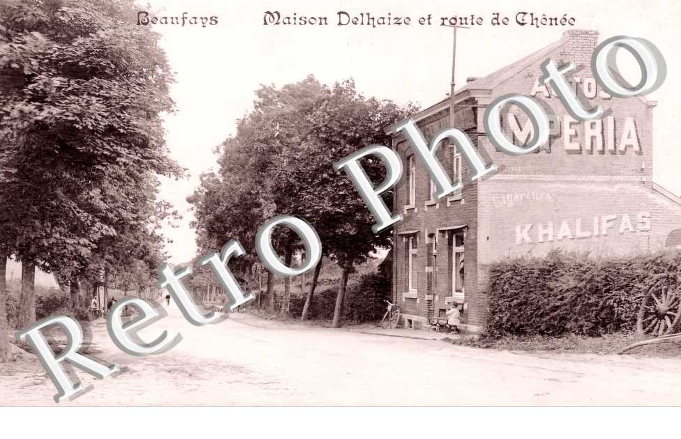 Maison Delhaize et route de Chênée