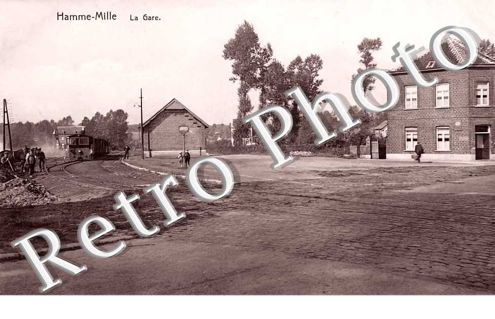Hamme-Mille La gare