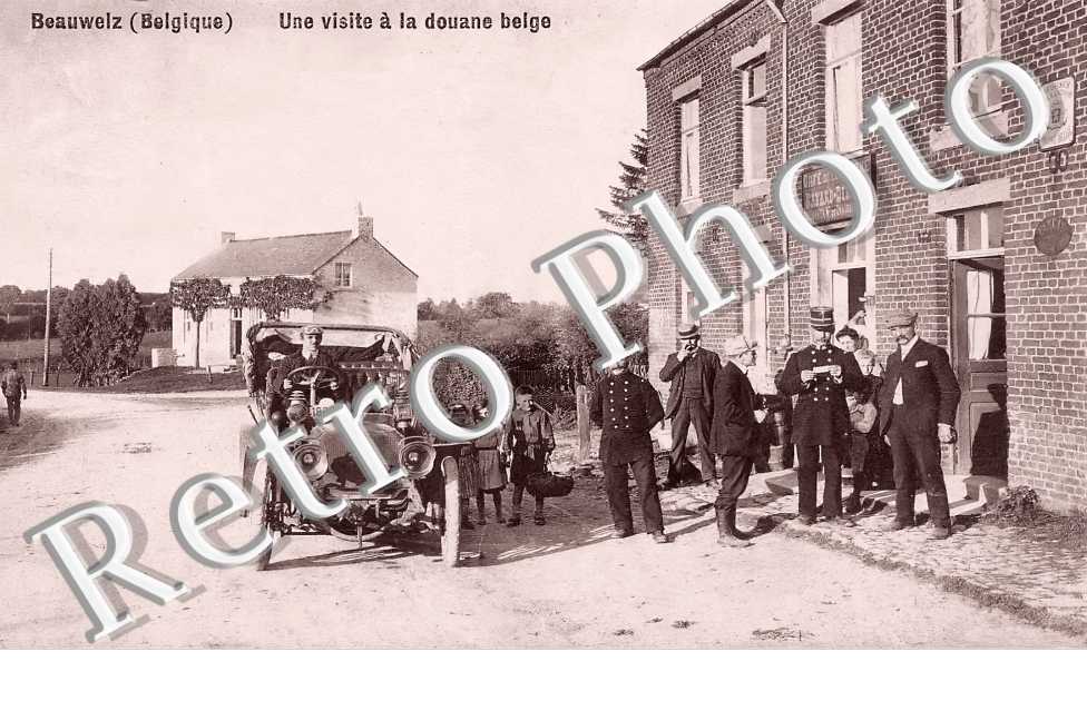 une visite à la douane Belge