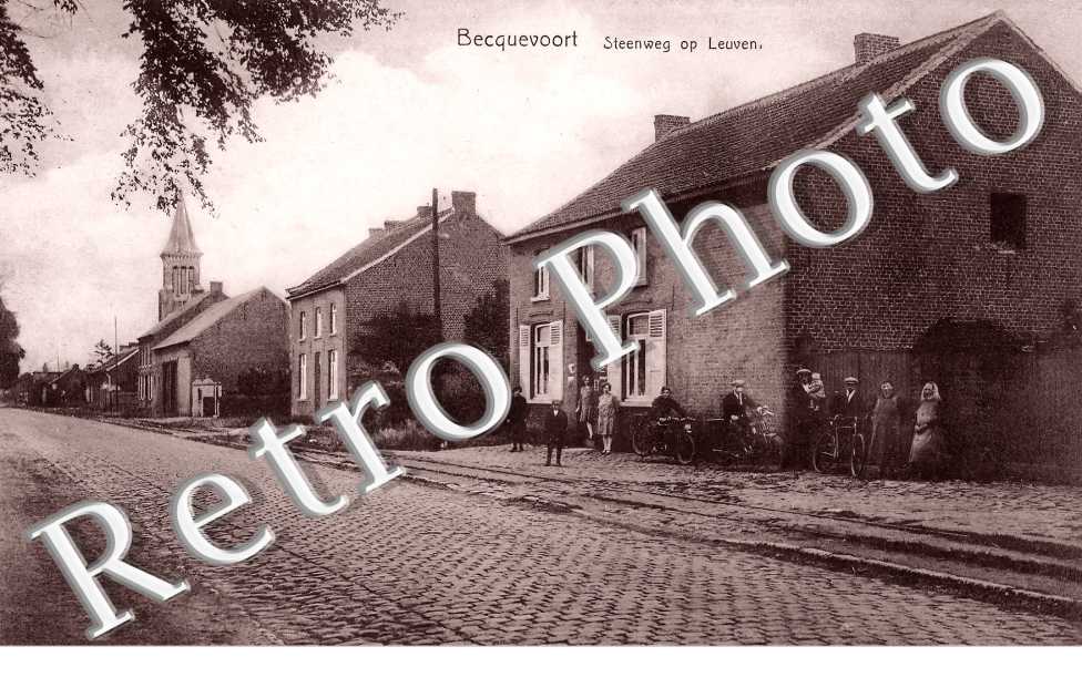 Becquevoort. Steenweg op Leuven