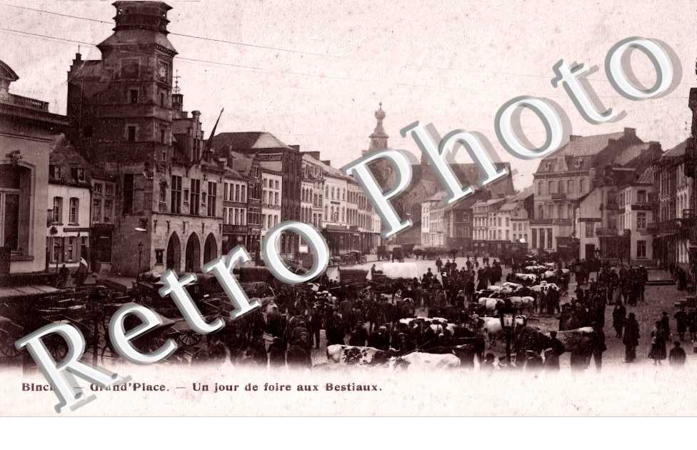 Grand'place. Un jour de foire aux bestiaux