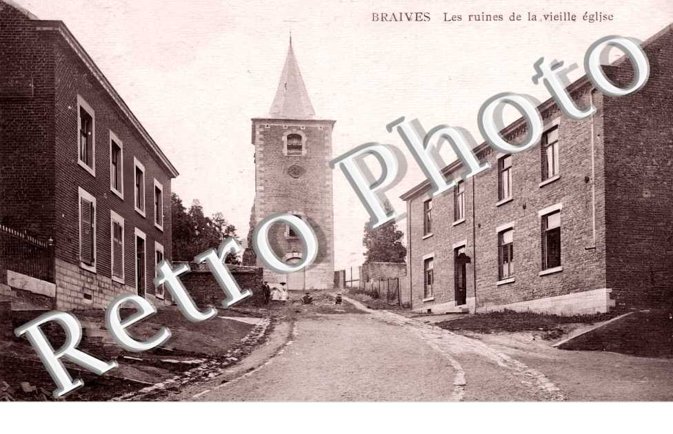 les ruines de la vieille église