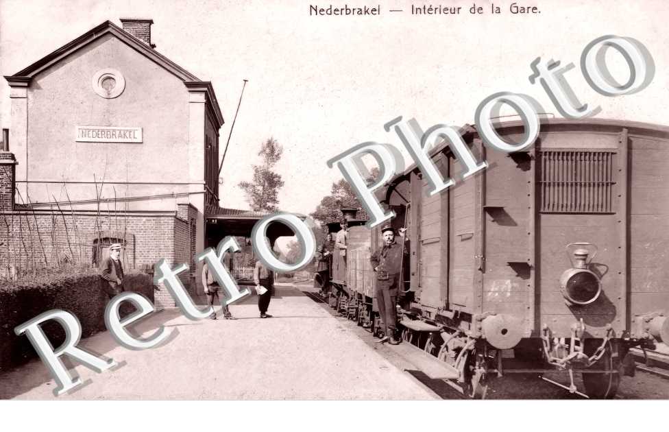 Nederbrakel. Intérieur de la gare