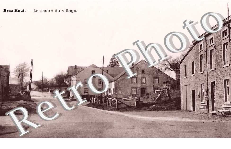 Bras-Haut. le centre du village
