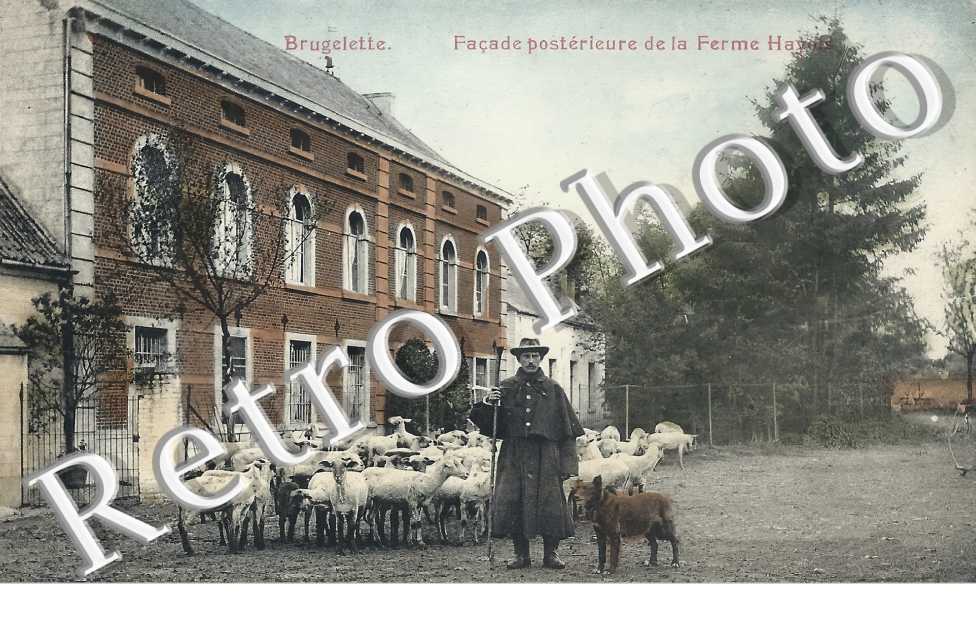 Façade postérieure de la Ferme Hayois