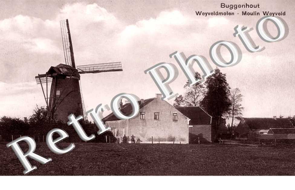 Weyveldmolen. Moulin Weyveld
